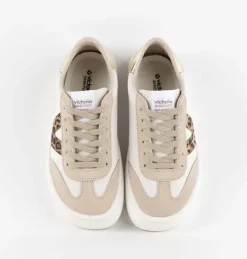 Zapatillas deportivas Olmo Barefoot efecto piel y fantasia leopardo VICTORIA