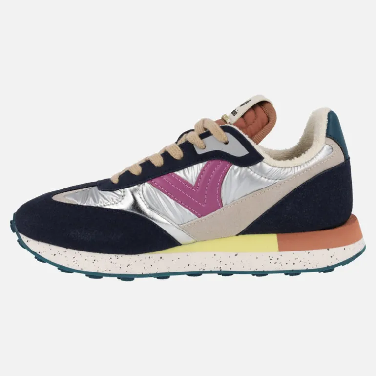 Zapatillas deportivas para mujer Galaxia nylon metal multicolor