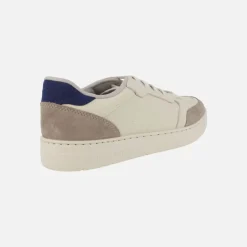 Zapatillas deportivas para hombre Esla en piel beige