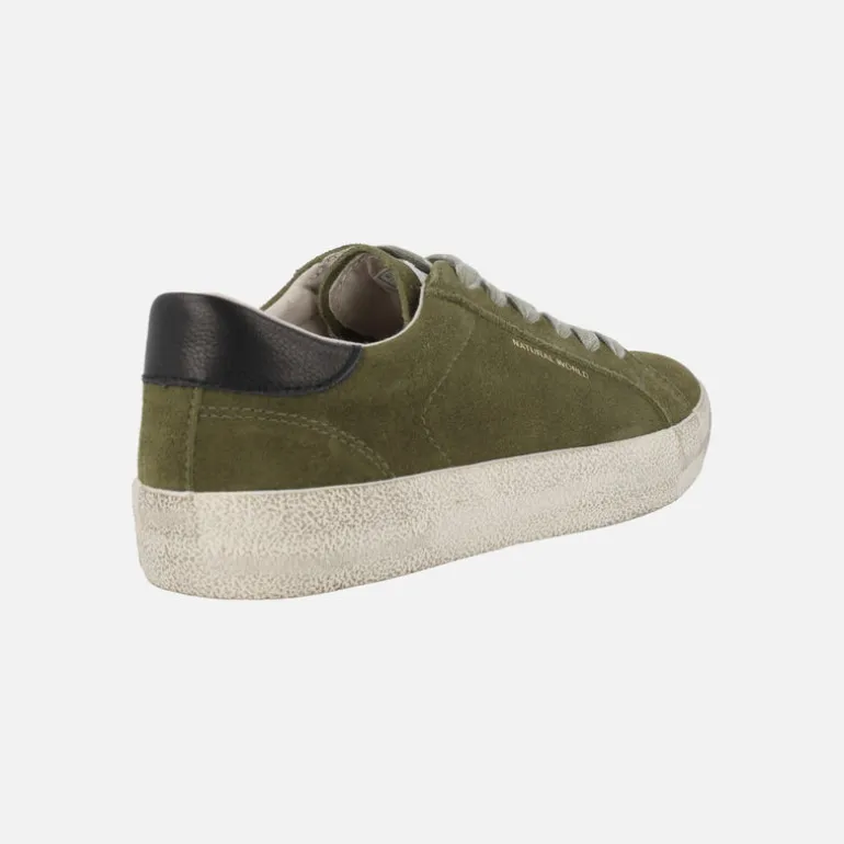 Zapatillas deportivas para mujer en piel serraje Cody
