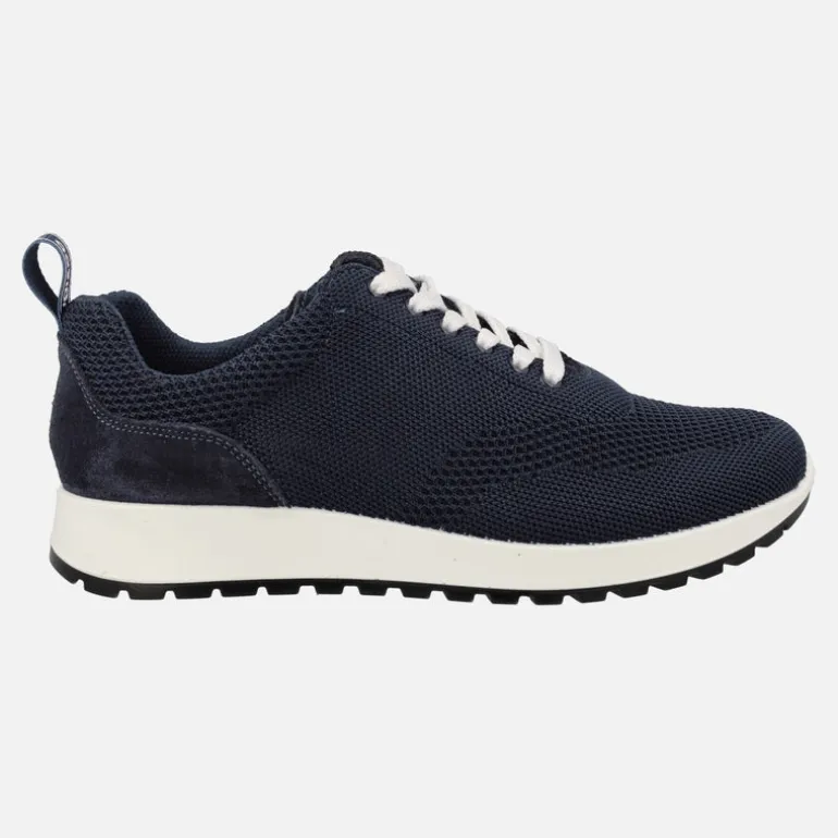 Zapatillas deportivas para hombre en tejido con cordones