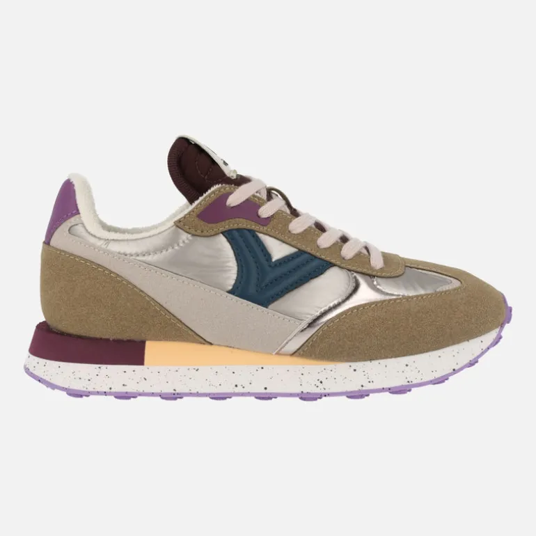 Zapatillas deportivas para mujer Galaxia nylon metal multicolor