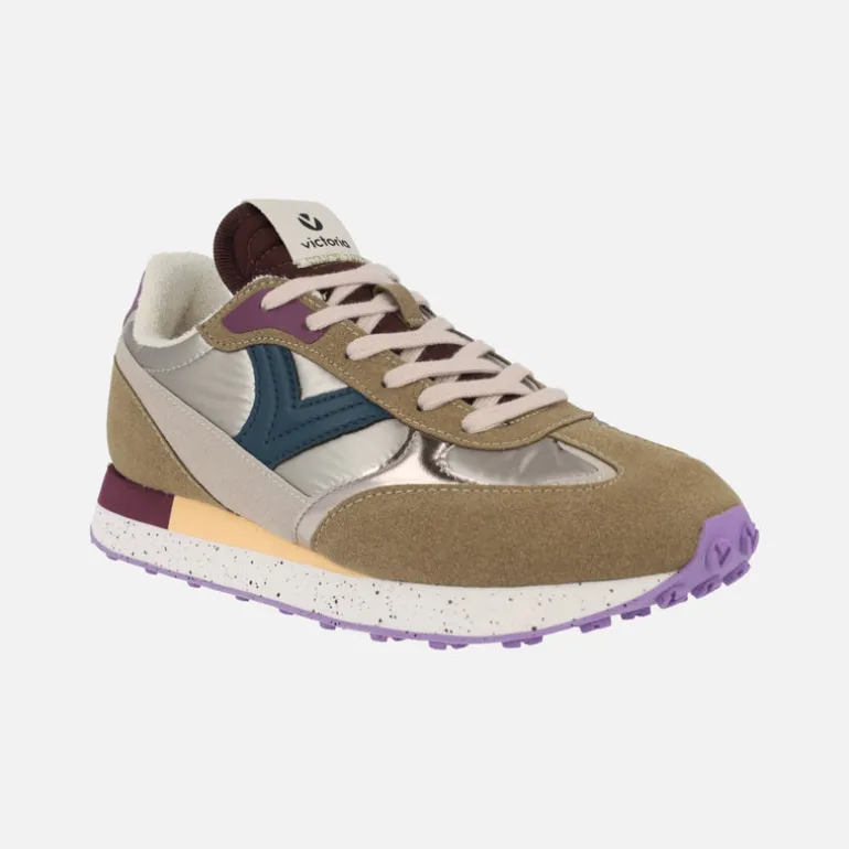 Zapatillas deportivas para mujer Galaxia nylon metal multicolor