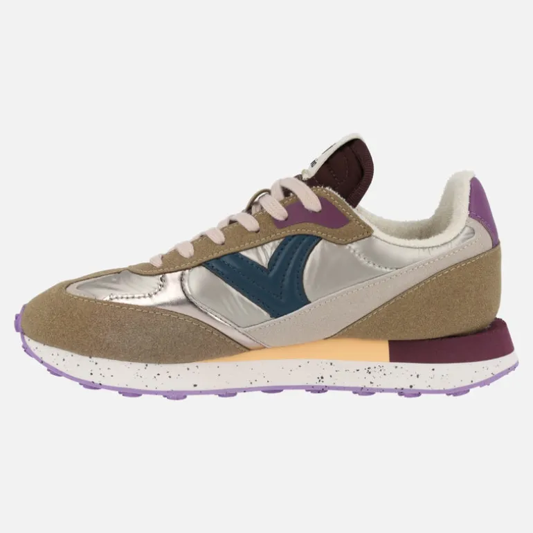 Zapatillas deportivas para mujer Galaxia nylon metal multicolor