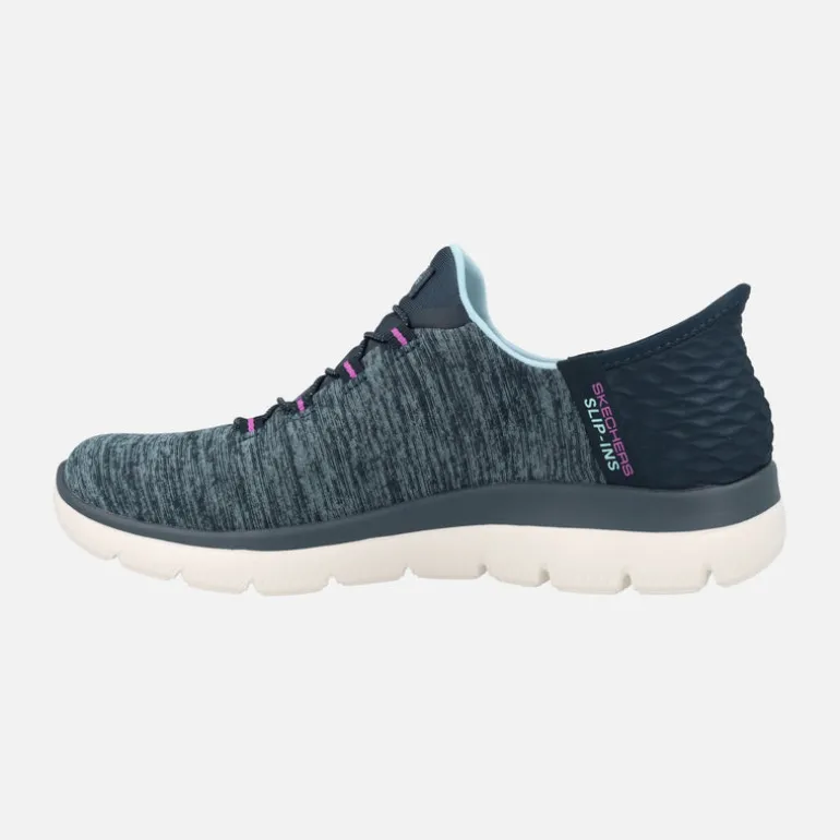 ZAPATILLAS DEPORTIVAS PARA MUJER SKECHERS SLIP INS SUMMITS DAZZLING HAZE