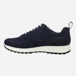 Zapatillas deportivas para hombre en tejido con cordones