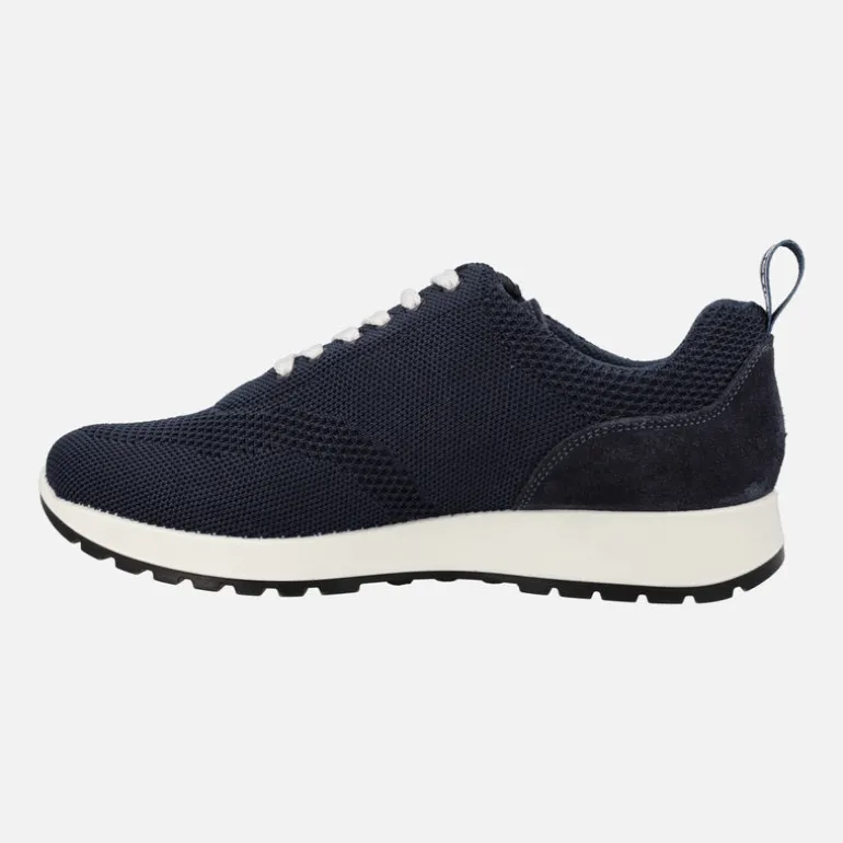 Zapatillas deportivas para hombre en tejido con cordones