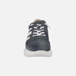Zapatillas deportivas Samira en nobuck azul marino