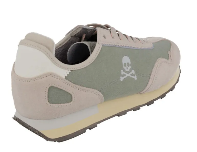 Zapatillas deportivas Scalpers Prax khaki para hombre