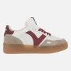 Zapatillas deportivas Seul Piel y serraje en rojo