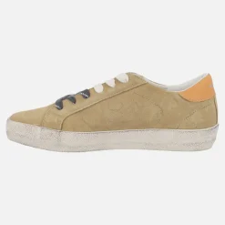 Zapatillas deportivas Symbol en piel serraje con cordones intercambiables