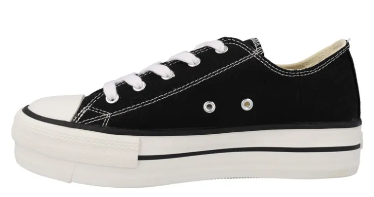 Zapatillas deportivas Victoria Tribu doble Lona con plataforma