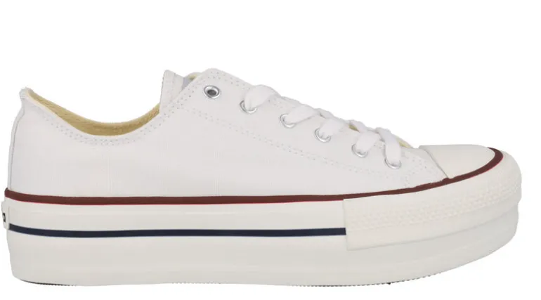 Zapatillas deportivas Victoria Tribu doble Lona con plataforma
