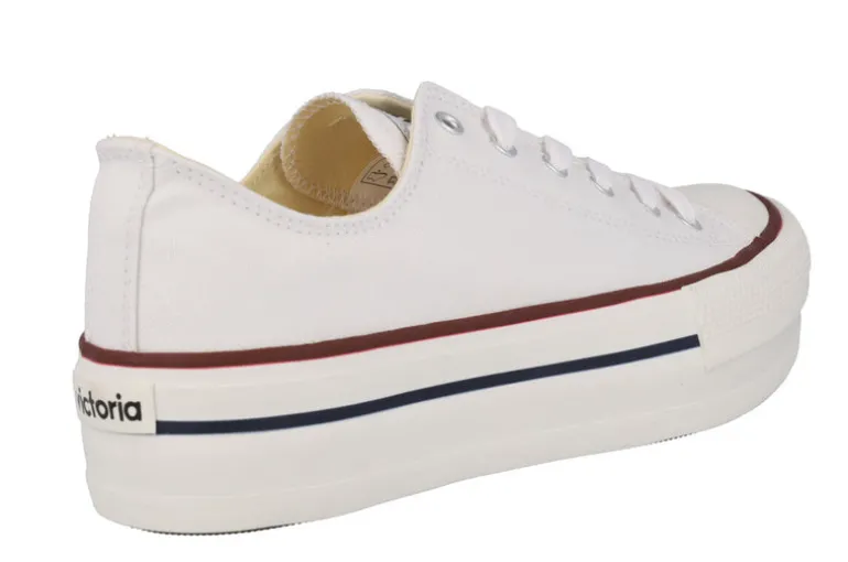 Zapatillas deportivas Victoria Tribu doble Lona con plataforma