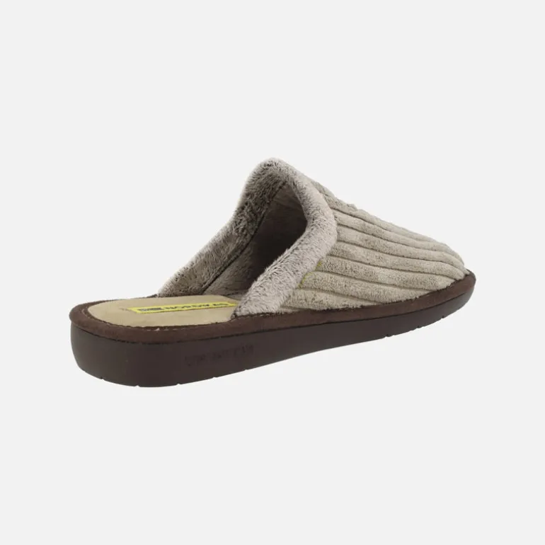 Zapatillas descalzas para hombre en tejido de pana suave Boston