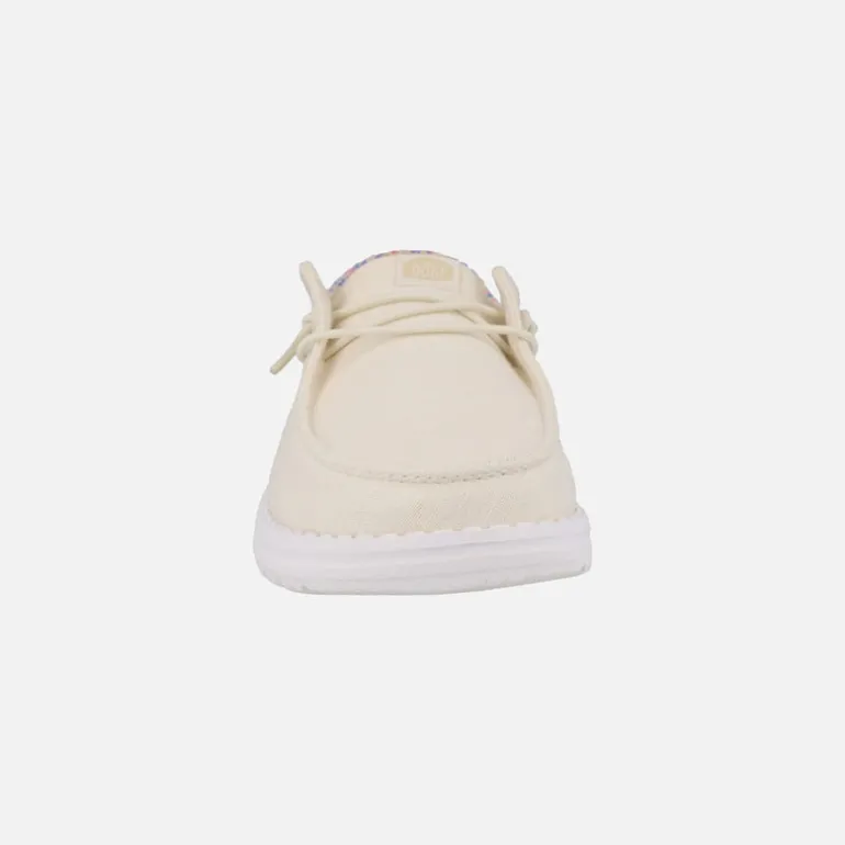 Zapatillas Hey Dude Wendy Funk surf baja con talón bordado