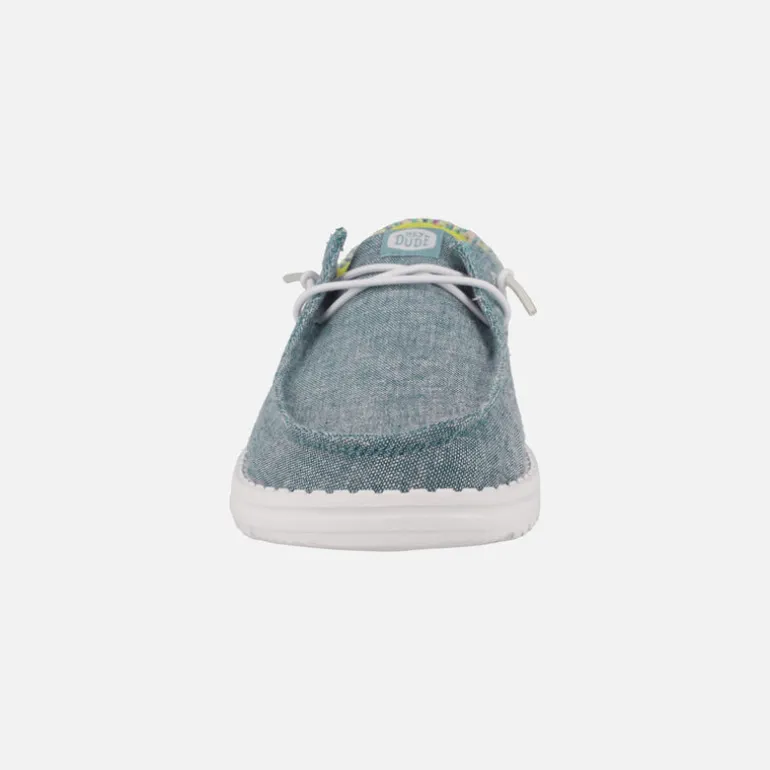 Zapatillas Hey Dude Wendy Funk surf baja con talón bordado