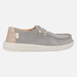 Zapatillas para mujer Hey dude Wendy Metallic sparkle