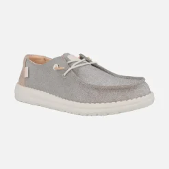 Zapatillas para mujer Hey dude Wendy Metallic sparkle