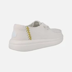 Zapatillas para mujer Hey Dude Wendy Rise Perf Canvas