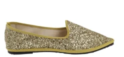 Zapatillas Venezianas Greta de glitter para mujer