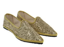 Zapatillas Venezianas Greta de glitter para mujer