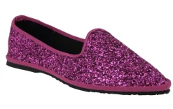 Zapatillas Venezianas Greta de glitter para mujer