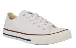 Zapatillas Victoria Tribu Basket lona blancas