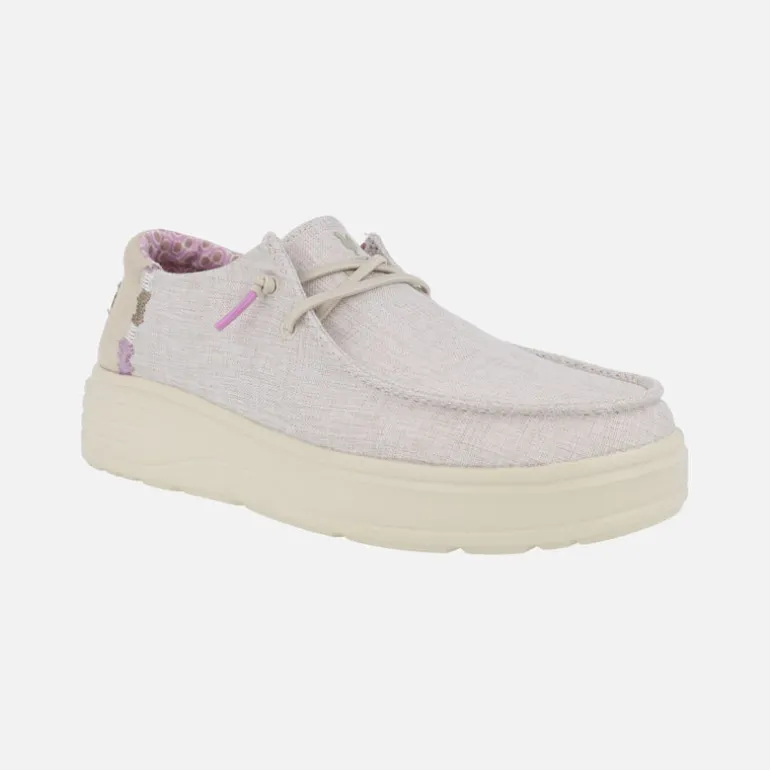 Zapatillas wallabi POPPY con plataforma