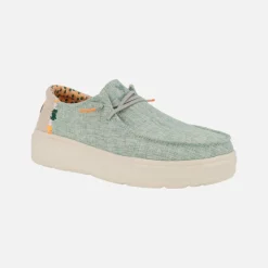 Zapatillas wallabi POPPY con plataforma