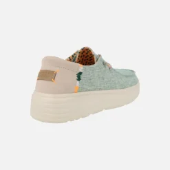 Zapatillas wallabi POPPY con plataforma