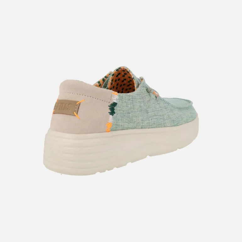 Zapatillas wallabi POPPY con plataforma