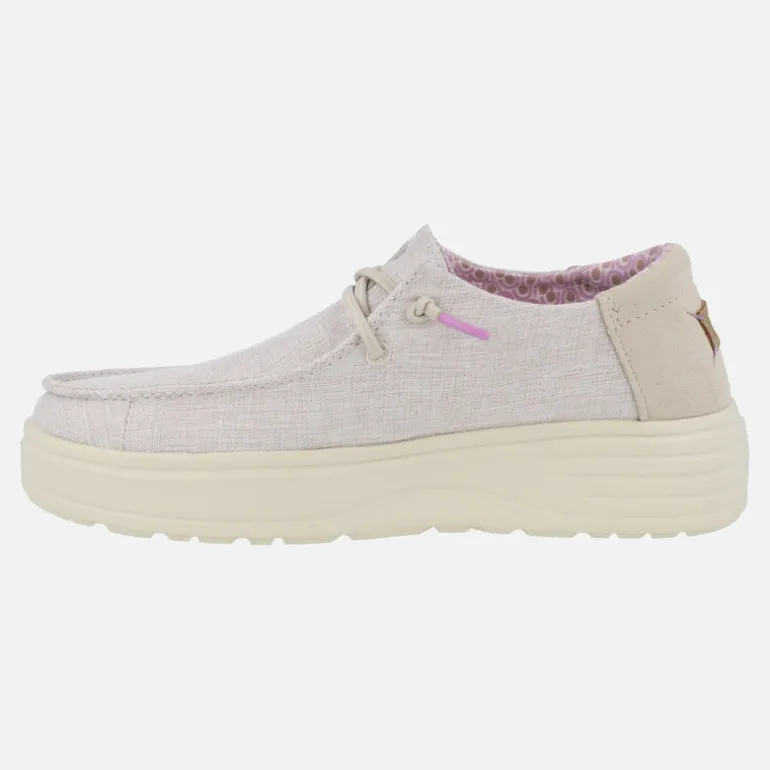 Zapatillas wallabi POPPY con plataforma