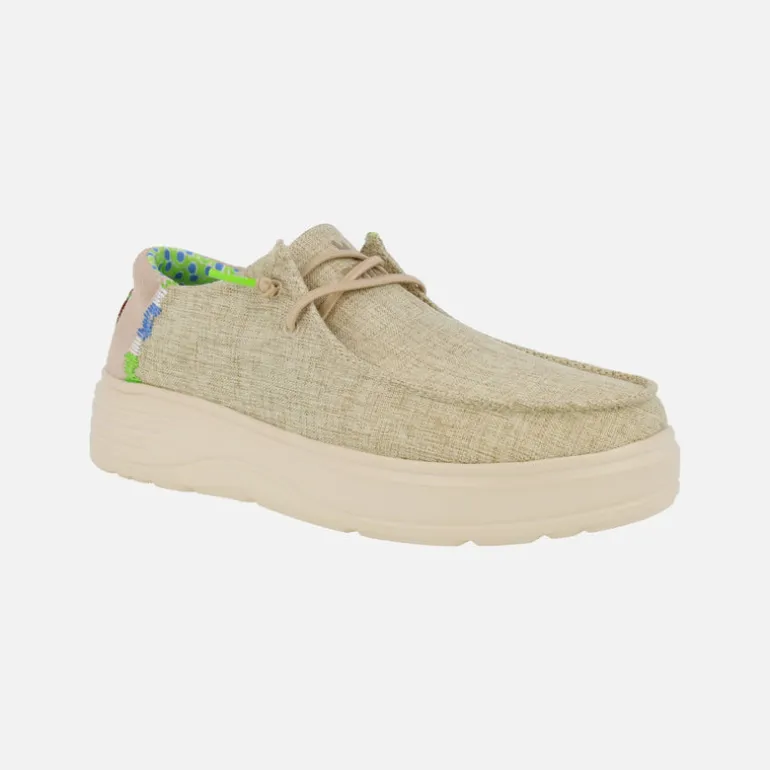 Zapatillas wallabi POPPY con plataforma