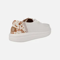 Zapatillas Wendy Rise Animal de lona con talón en animal print