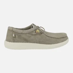 Zapatillas WP150 Washed wallabi con cordones elásticos