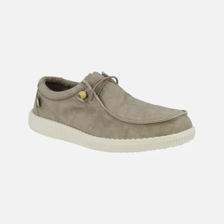 Zapatillas WP150 Washed wallabi con cordones elásticos para hombre