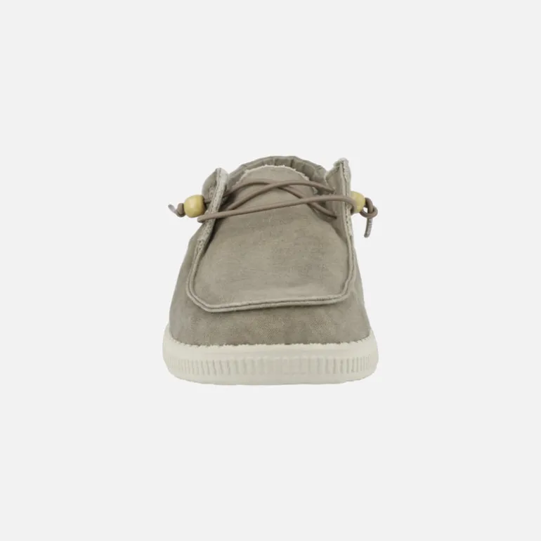 Zapatillas WP150 Washed wallabi con cordones elásticos