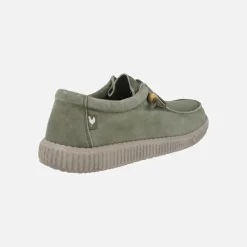 Zapatillas WP150 Washed wallabi con cordones elásticos para hombre