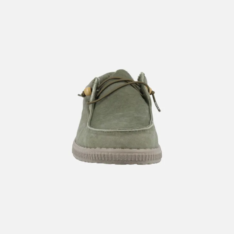 Zapatillas WP150 Washed wallabi con cordones elásticos para hombre