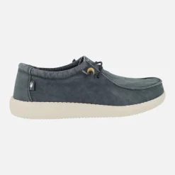 Zapatillas WP150 Washed wallabi con cordones elásticos para hombre