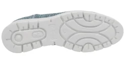 Zapatos blucher con cordones en rafia trenzada