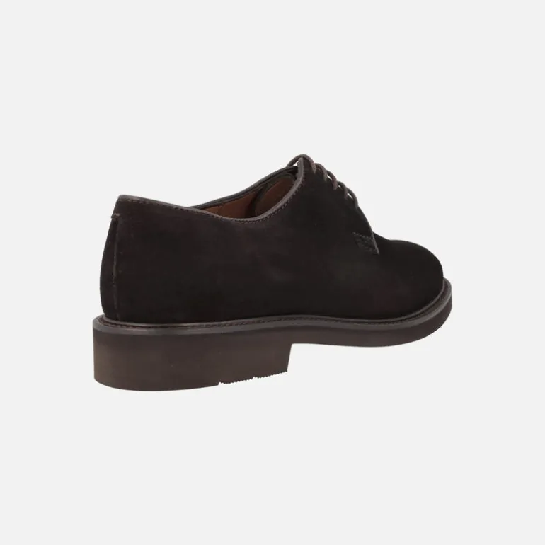 Zapatos blucher de cordones para hombre Baltimore en ante moka