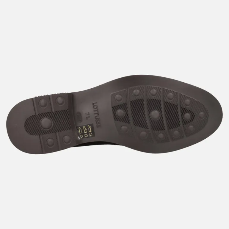 Zapatos blucher de cordones para hombre Baltimore en ante moka