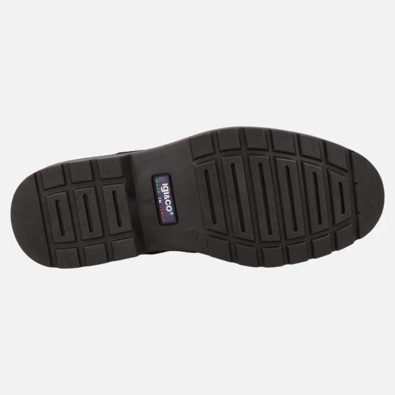 Zapatos blucher lisos en serraje marrón con membrana GORE TEX