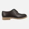 Zapatos blucher para hombre en piel moka Cavour