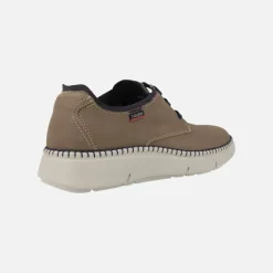 Zapatos blucher para hombre con piso deportivo y cosido exterior