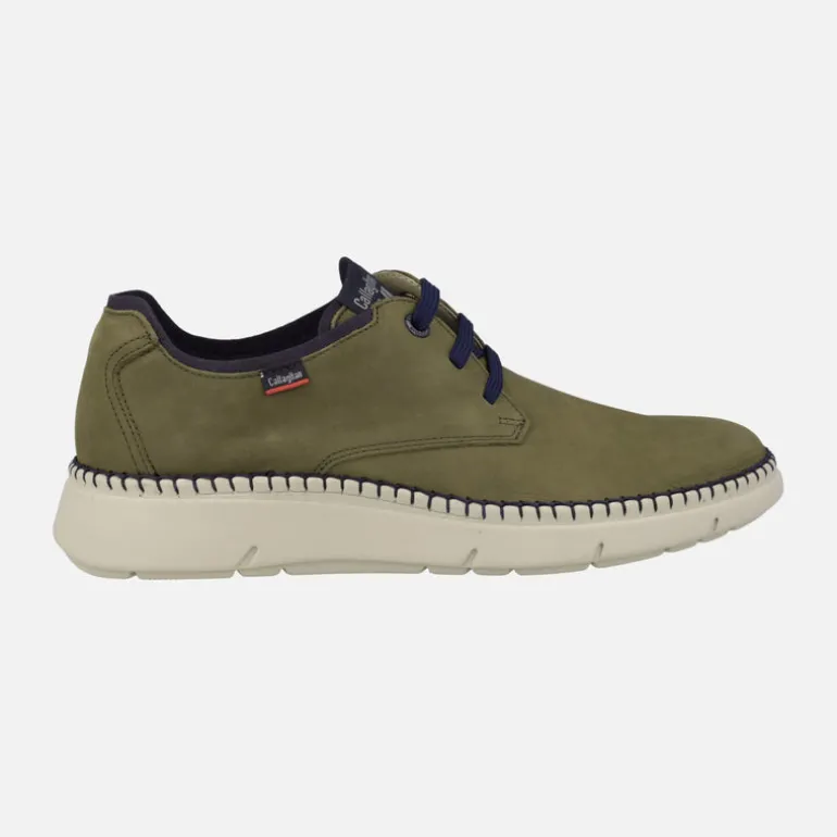 Zapatos blucher para hombre con piso deportivo y cosido exterior