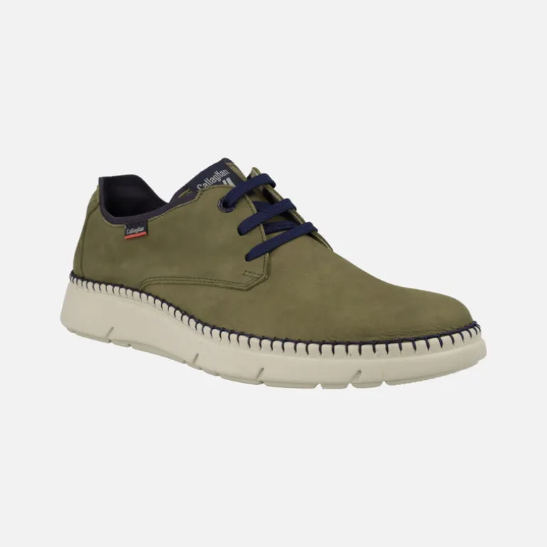 Zapatos blucher para hombre con piso deportivo y cosido exterior
