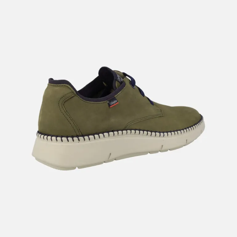 Zapatos blucher para hombre con piso deportivo y cosido exterior